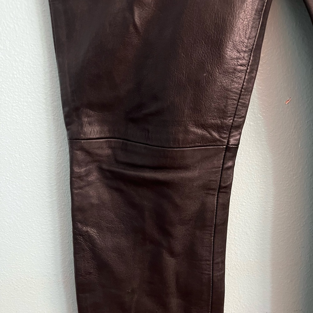Vintage Y2K leather pants - Picture 5 of 8